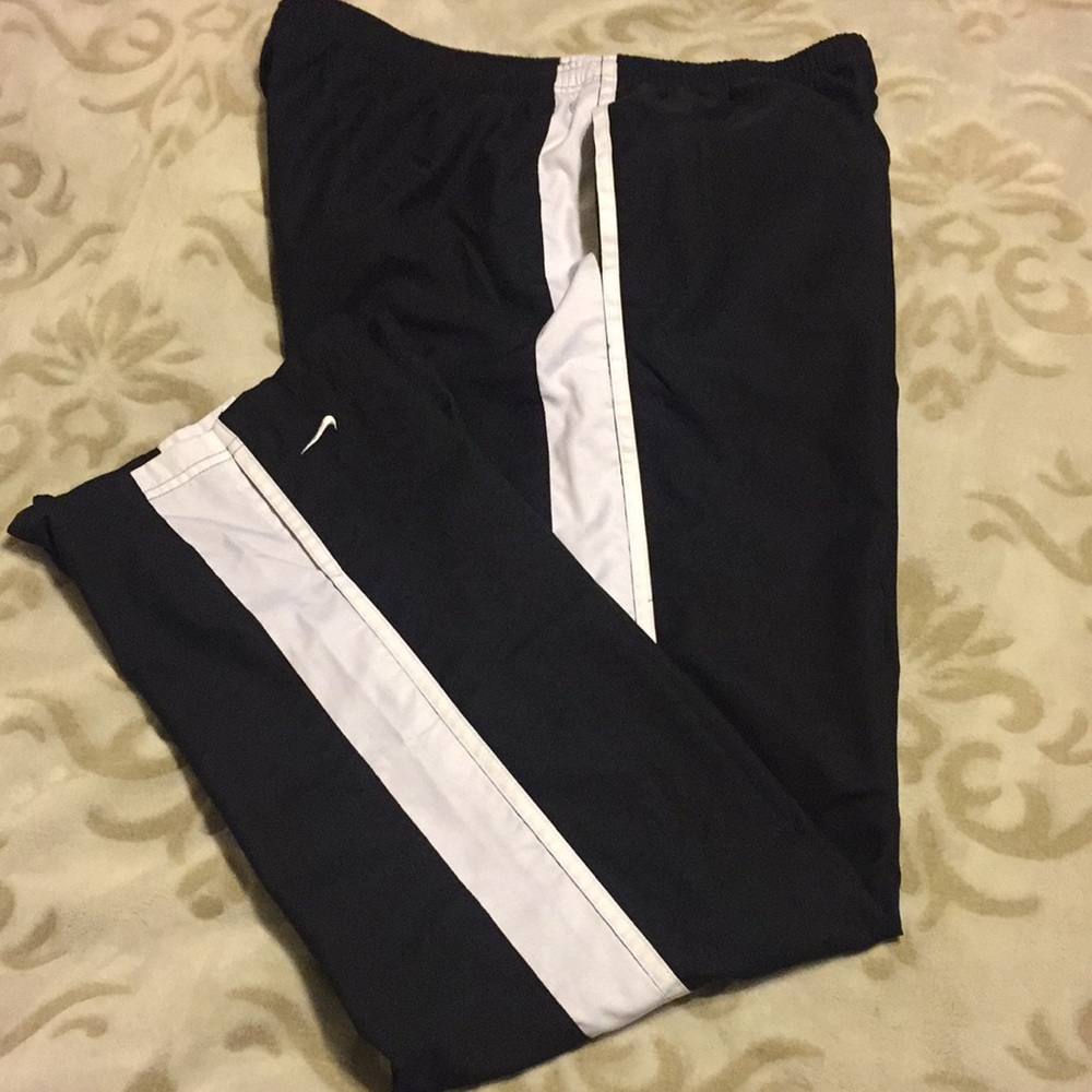 Nike nylon sweat pants size L